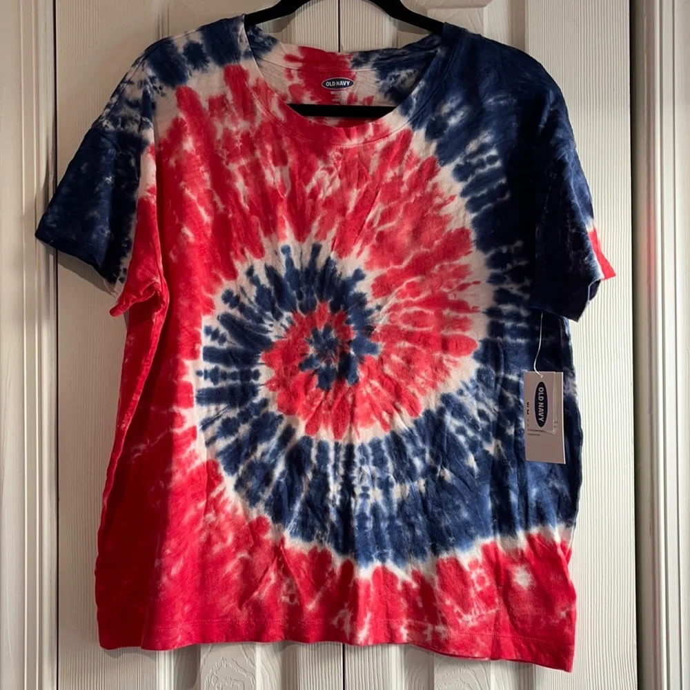 🇺🇸🇺🇸NWT Old Navy TiE Die shirt🇺🇸🇺🇸 - Picture 1 of 3